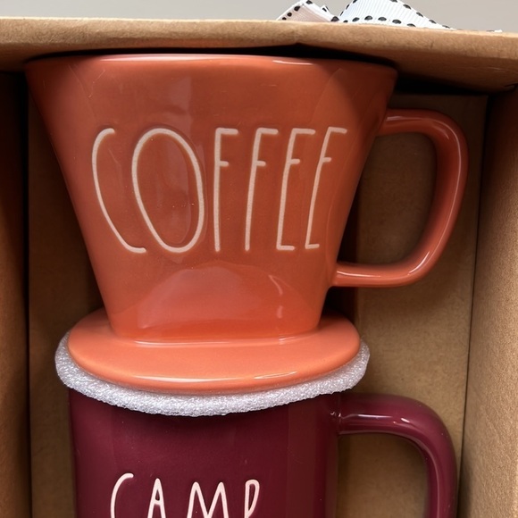 Rae Dunn “Coffee” Drip & “Camp Grounds” Pour Over - Picture 7 of 8